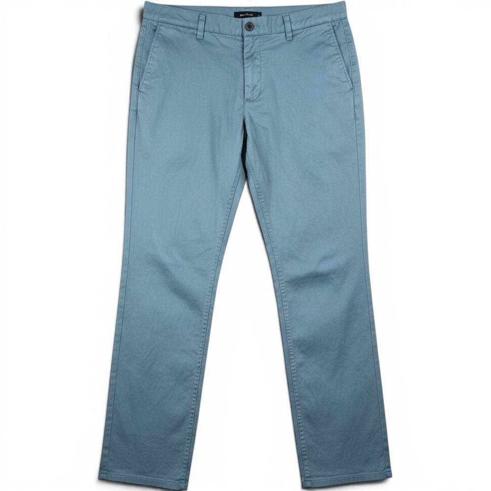 Hawker Rye Straight Fit Chino Pants Mens 36x32 Blue Slate RN150466